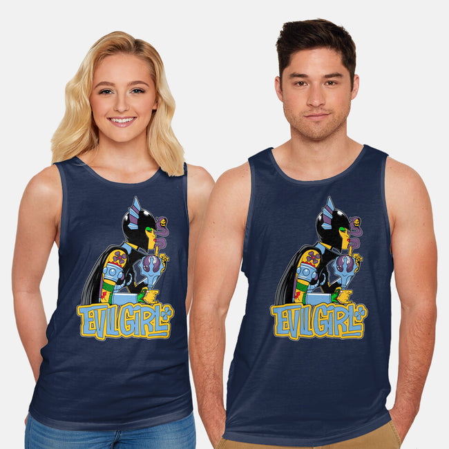 Evil Girl-Unisex-Basic-Tank-boltfromtheblue