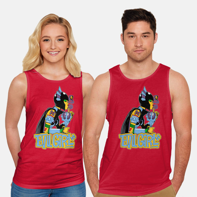 Evil Girl-Unisex-Basic-Tank-boltfromtheblue