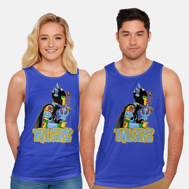 Evil Girl-Unisex-Basic-Tank-boltfromtheblue