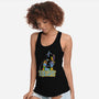 Evil Girl-Womens-Racerback-Tank-boltfromtheblue