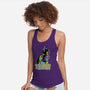 Evil Girl-Womens-Racerback-Tank-boltfromtheblue