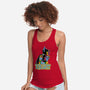 Evil Girl-Womens-Racerback-Tank-boltfromtheblue
