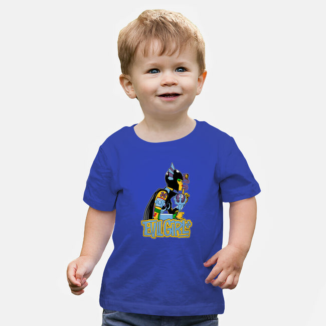 Evil Girl-Baby-Basic-Tee-boltfromtheblue