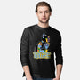 Evil Girl-Mens-Long Sleeved-Tee-boltfromtheblue