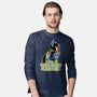 Evil Girl-Mens-Long Sleeved-Tee-boltfromtheblue
