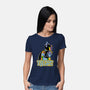 Evil Girl-Womens-Basic-Tee-boltfromtheblue