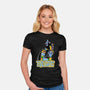Evil Girl-Womens-Fitted-Tee-boltfromtheblue