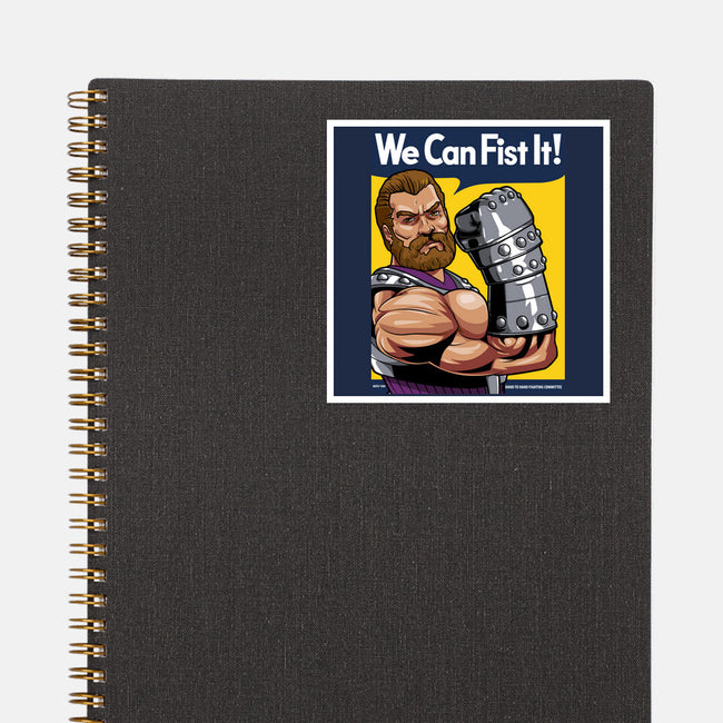 We Can Fist It-None-Glossy-Sticker-boltfromtheblue