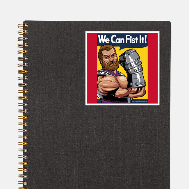 We Can Fist It-None-Glossy-Sticker-boltfromtheblue