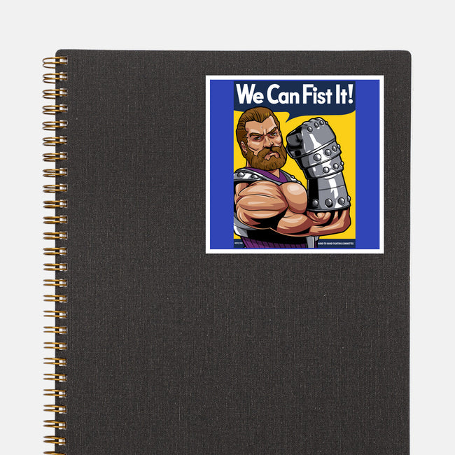 We Can Fist It-None-Glossy-Sticker-boltfromtheblue