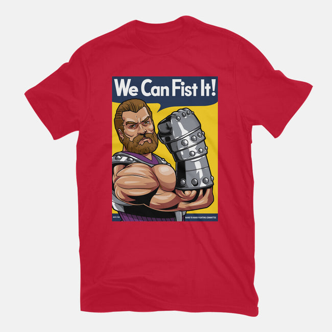 We Can Fist It-Womens-Basic-Tee-boltfromtheblue