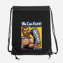 We Can Fist It-None-Drawstring-Bag-boltfromtheblue