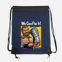 We Can Fist It-None-Drawstring-Bag-boltfromtheblue