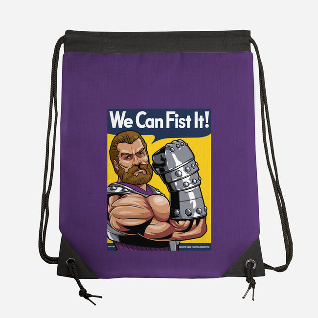 We Can Fist It-None-Drawstring-Bag-boltfromtheblue
