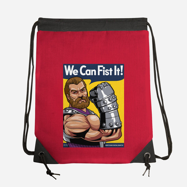 We Can Fist It-None-Drawstring-Bag-boltfromtheblue