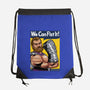 We Can Fist It-None-Drawstring-Bag-boltfromtheblue