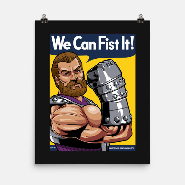 We Can Fist It-None-Matte-Poster-boltfromtheblue