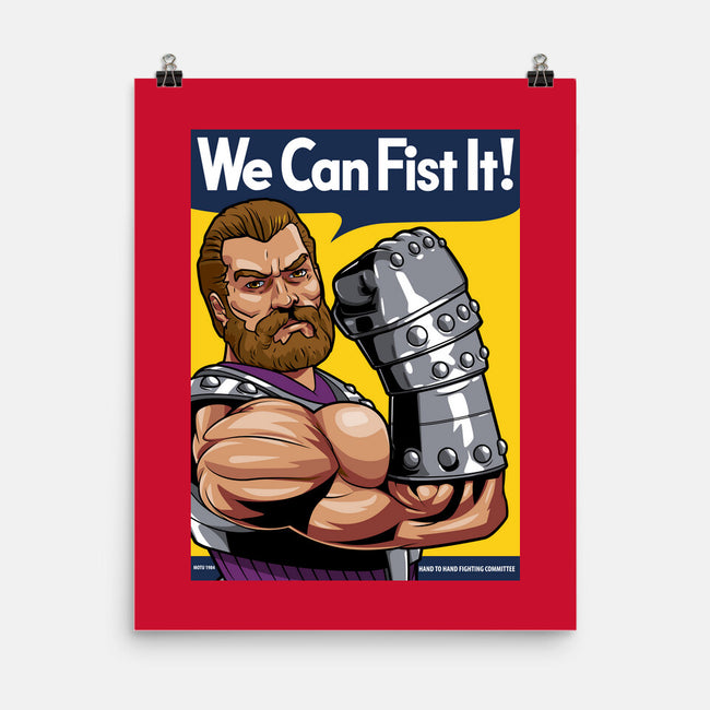 We Can Fist It-None-Matte-Poster-boltfromtheblue