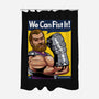 We Can Fist It-None-Polyester-Shower Curtain-boltfromtheblue