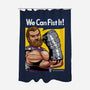We Can Fist It-None-Polyester-Shower Curtain-boltfromtheblue