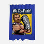 We Can Fist It-None-Polyester-Shower Curtain-boltfromtheblue