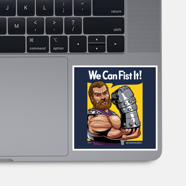 We Can Fist It-None-Glossy-Sticker-boltfromtheblue