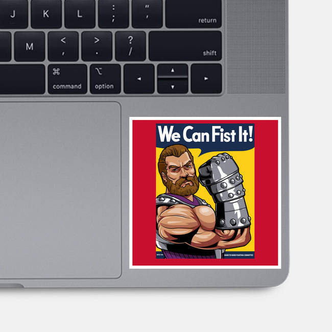 We Can Fist It-None-Glossy-Sticker-boltfromtheblue
