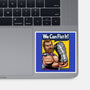 We Can Fist It-None-Glossy-Sticker-boltfromtheblue