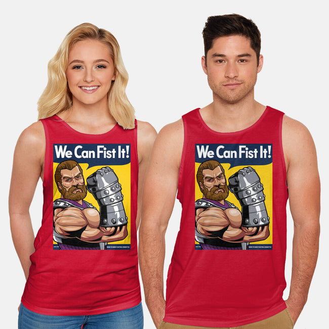 We Can Fist It-Unisex-Basic-Tank-boltfromtheblue