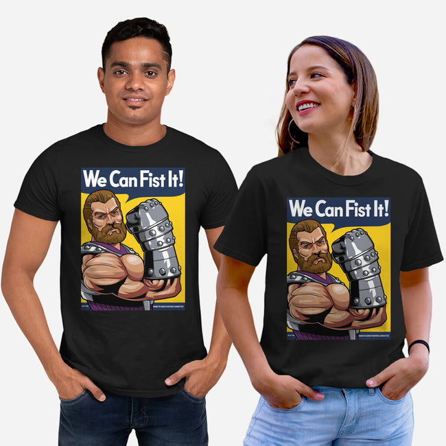 We Can Fist It-Unisex-Basic-Tee-boltfromtheblue