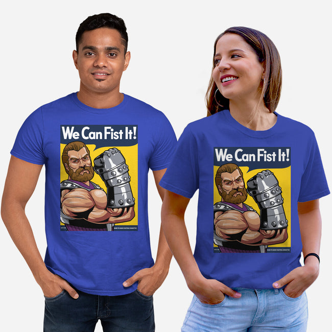 We Can Fist It-Unisex-Basic-Tee-boltfromtheblue