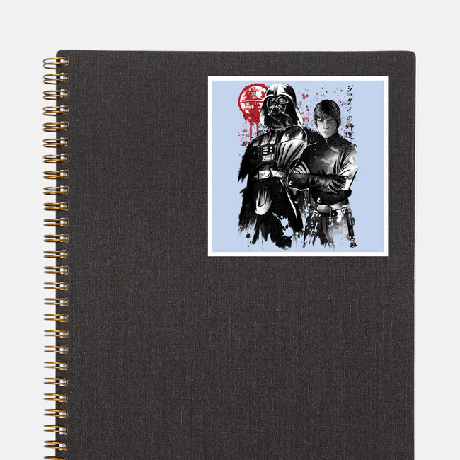 Dark And Light-None-Glossy-Sticker-DrMonekers