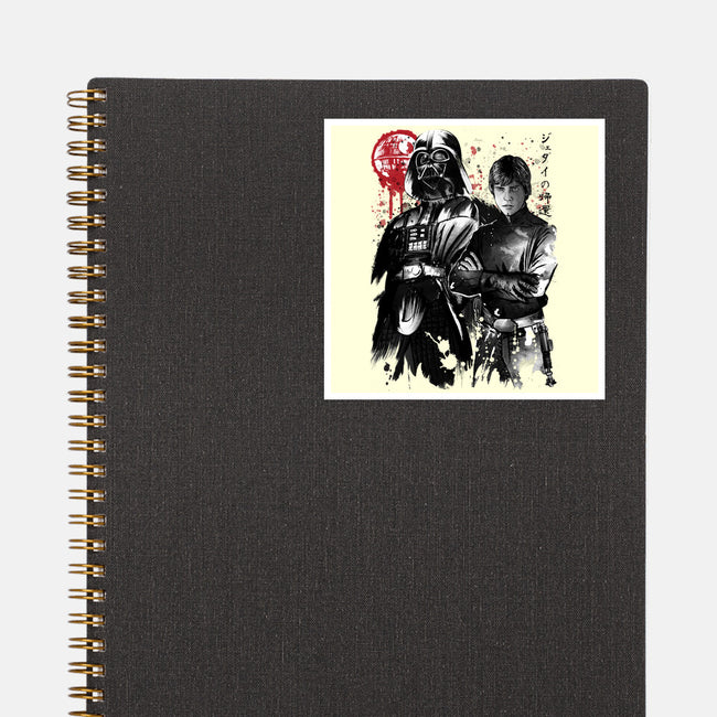 Dark And Light-None-Glossy-Sticker-DrMonekers