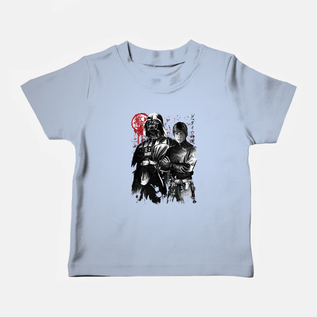Dark And Light-Baby-Basic-Tee-DrMonekers