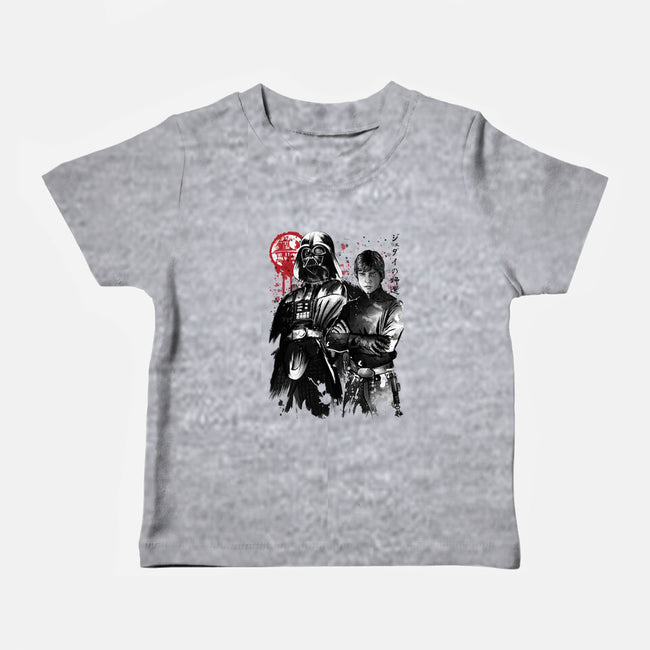 Dark And Light-Baby-Basic-Tee-DrMonekers