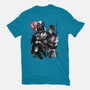 Dark And Light-Unisex-Basic-Tee-DrMonekers