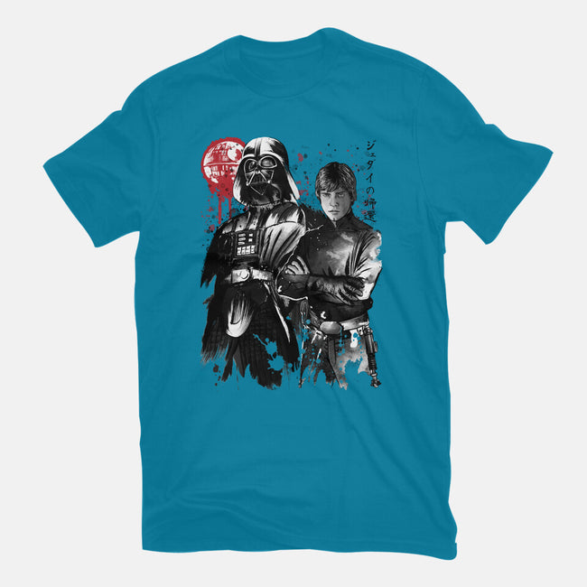 Dark And Light-Mens-Basic-Tee-DrMonekers