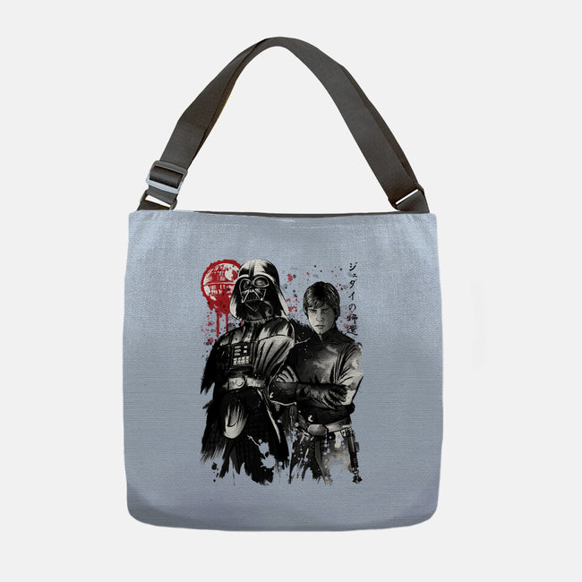Dark And Light-None-Adjustable Tote-Bag-DrMonekers