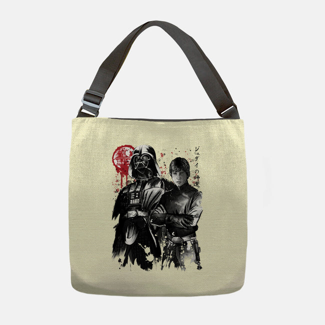 Dark And Light-None-Adjustable Tote-Bag-DrMonekers