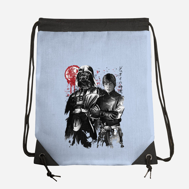 Dark And Light-None-Drawstring-Bag-DrMonekers