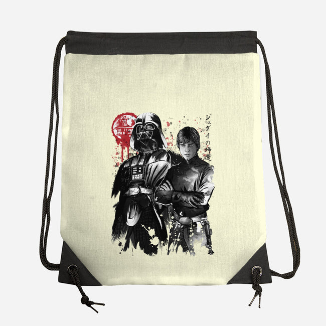 Dark And Light-None-Drawstring-Bag-DrMonekers