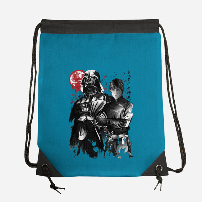 Dark And Light-None-Drawstring-Bag-DrMonekers