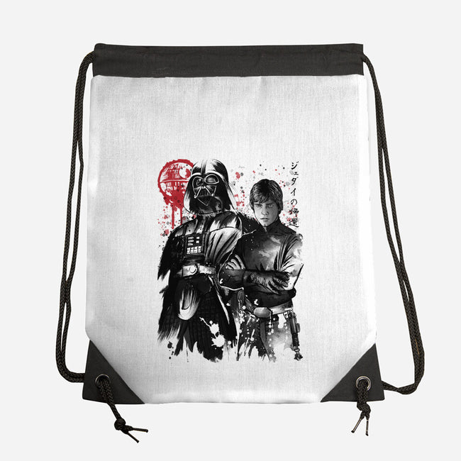 Dark And Light-None-Drawstring-Bag-DrMonekers