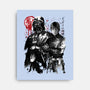 Dark And Light-None-Stretched-Canvas-DrMonekers