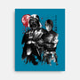 Dark And Light-None-Stretched-Canvas-DrMonekers