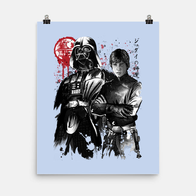 Dark And Light-None-Matte-Poster-DrMonekers