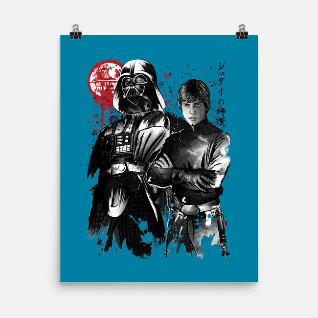 Dark And Light-None-Matte-Poster-DrMonekers