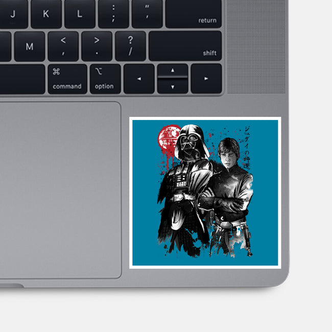 Dark And Light-None-Glossy-Sticker-DrMonekers