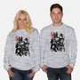 Dark And Light-Unisex-Crew Neck-Sweatshirt-DrMonekers