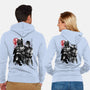 Dark And Light-Unisex-Zip-Up-Sweatshirt-DrMonekers